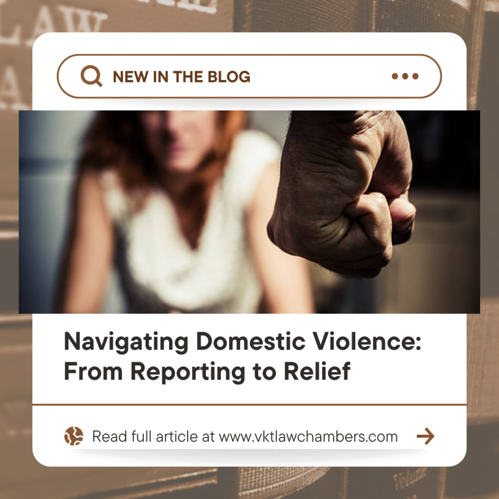 Domestic violence - Reporting to Relief